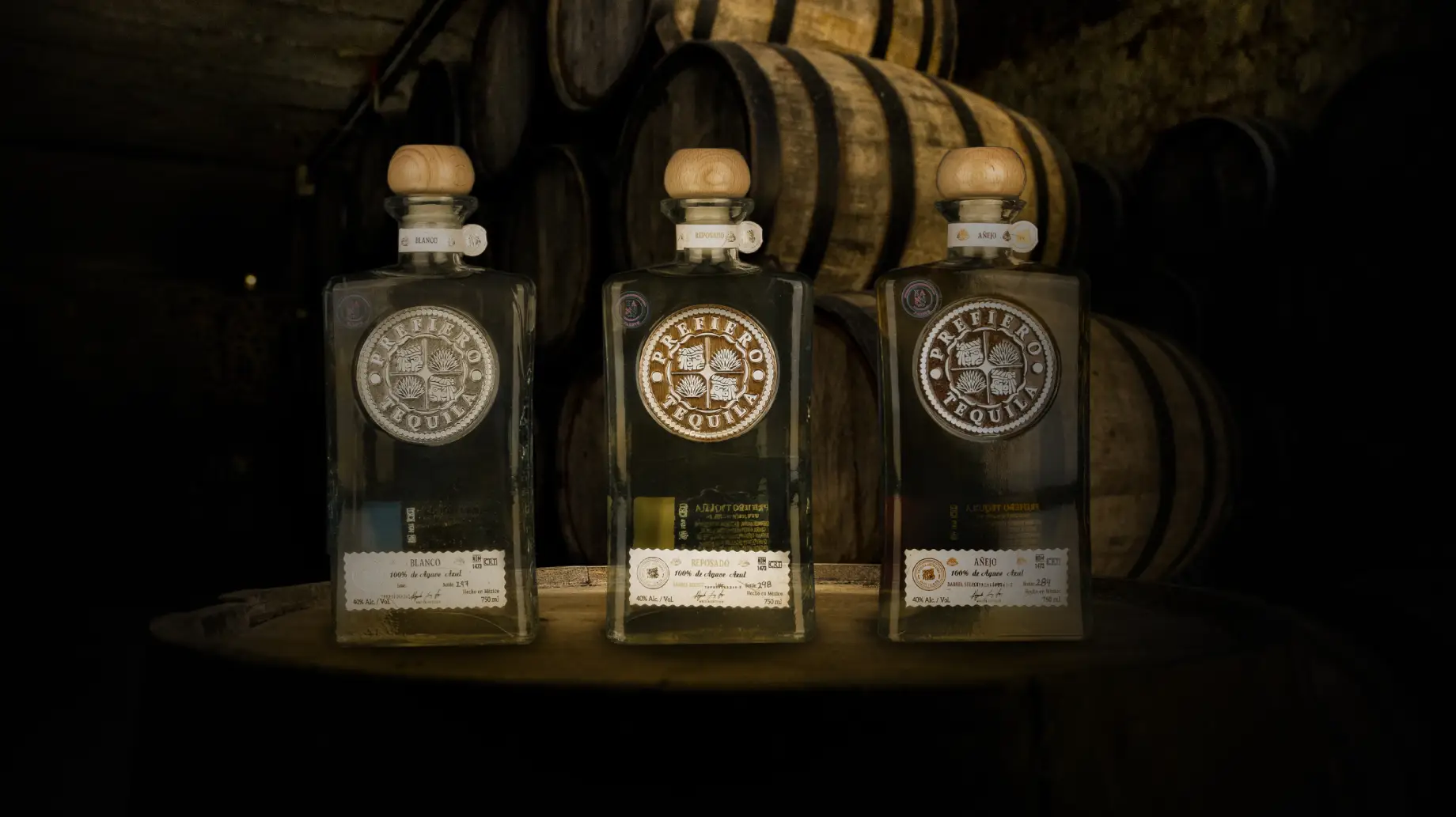 Blanco, reposado, and anejo